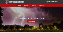 Desktop Screenshot of bpoweredelectric.com